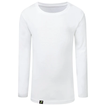 Camiseta Manga Larga de niña -  Blanca