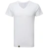 Camiseta antimosquitos Hombre- Cuello pico Blanca