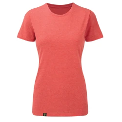 Camiseta Basica Mujer - Cuello Redondo -  Fucsia