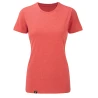 Camiseta Basica Mujer - Cuello Redondo -  Fucsia