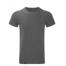 Camiseta Basica Hombre- Cuello Redondo -  Gris