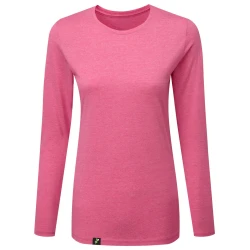 Camiseta antimosquitos Mujer -  Manga Larga Fucsia