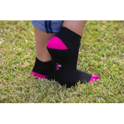 Calcetin Tobillero antimosquitos Mujer -  Negro