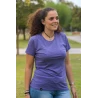 Camiseta antimosquitos Mujer cuello redondo - Lila