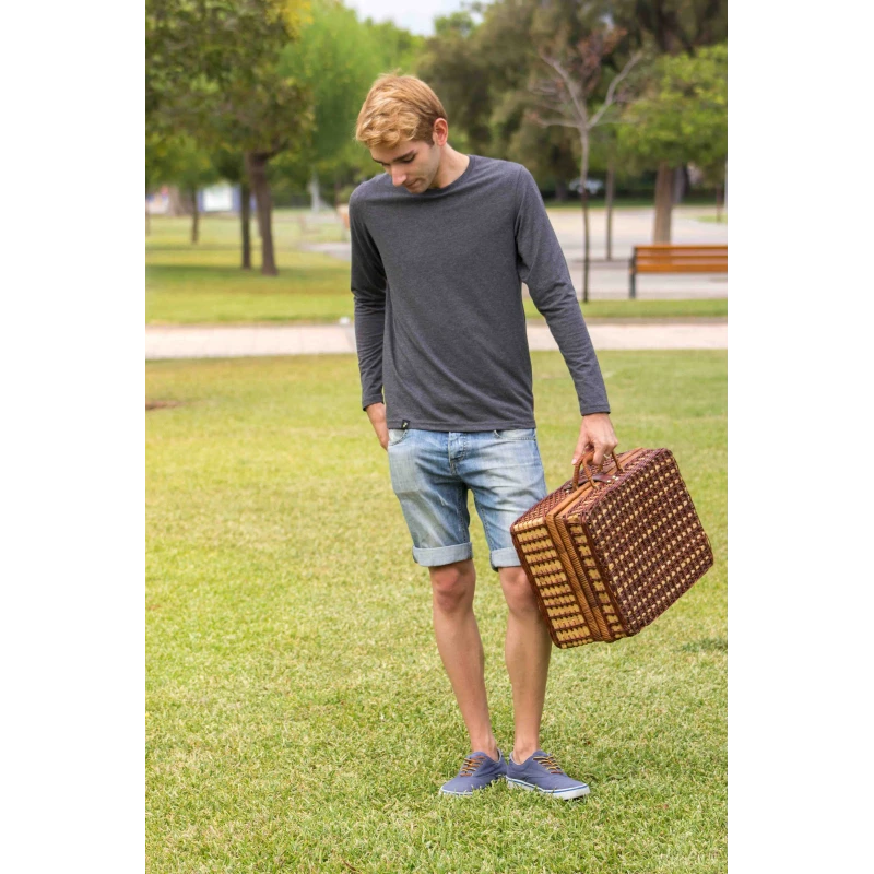 Camiseta antimosquitos Hombre- Manga larga - Gris