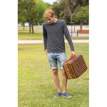 Camiseta antimosquitos Hombre- Manga larga - Gris