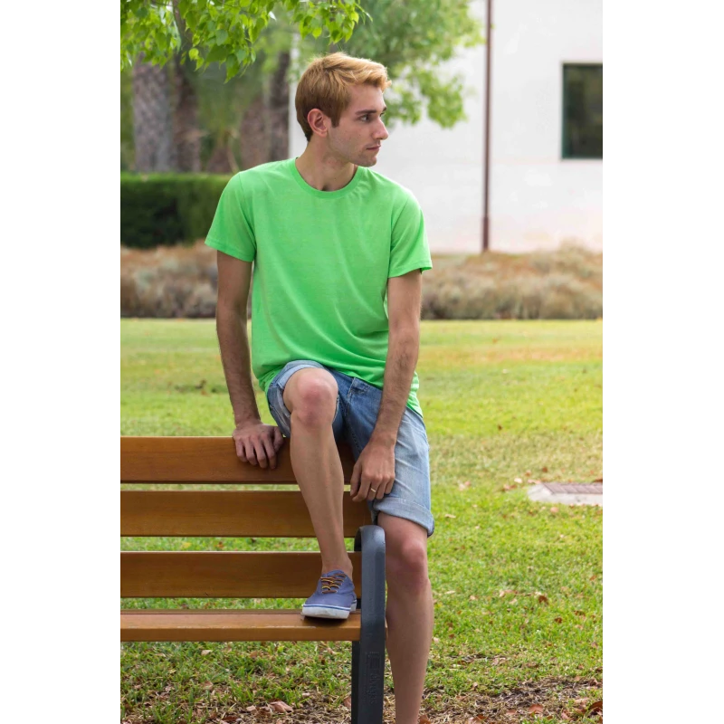 Camiseta antimosquitos Hombre - cuello redondo Verde