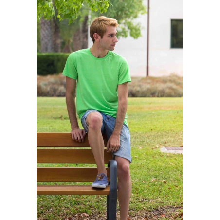 Camiseta antimosquitos Hombre - cuello redondo Verde