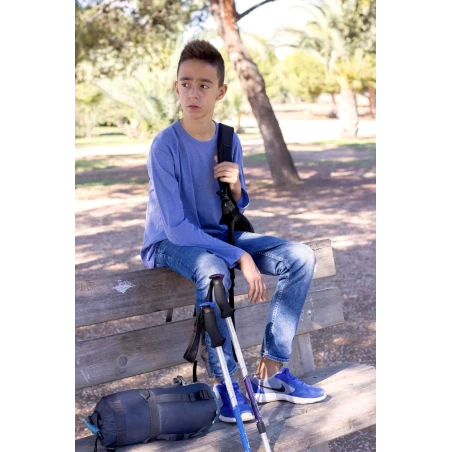 Camiseta antimosquitos Manga Larga de niño -  Azul