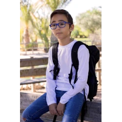 Camiseta antimosquitos  Manga Larga de niño -  Blanca