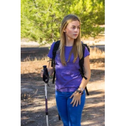 Camiseta Antimosquitos manga corta niña - Lila