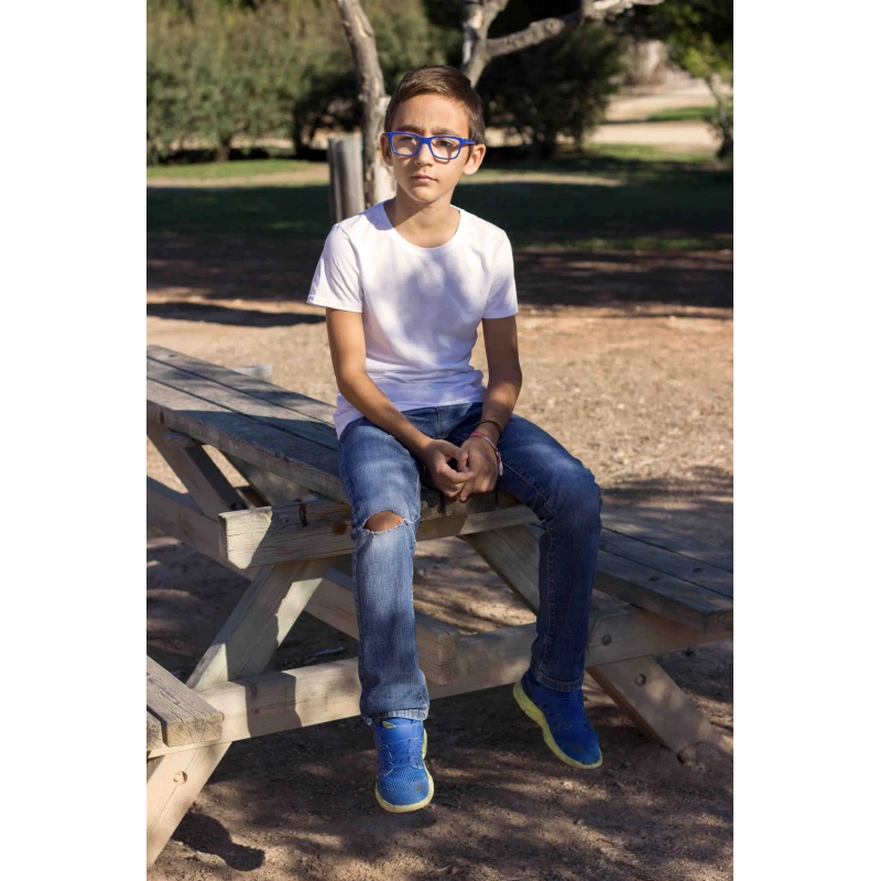 Camiseta Antimosquitos manga corta niño - blanca