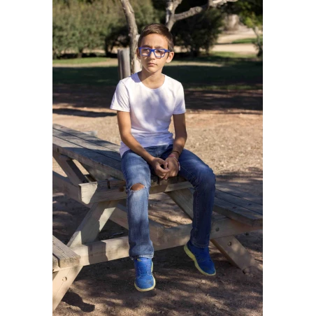 Camiseta Antimosquitos manga corta niño - blanca