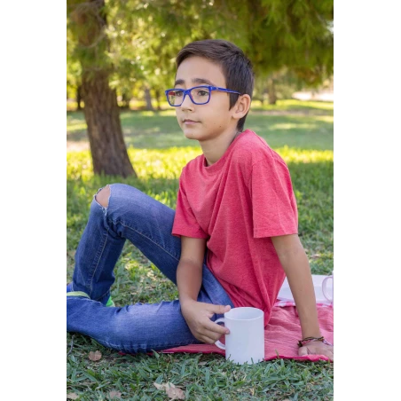 Camiseta Antimosquitos manga corta niño - roja